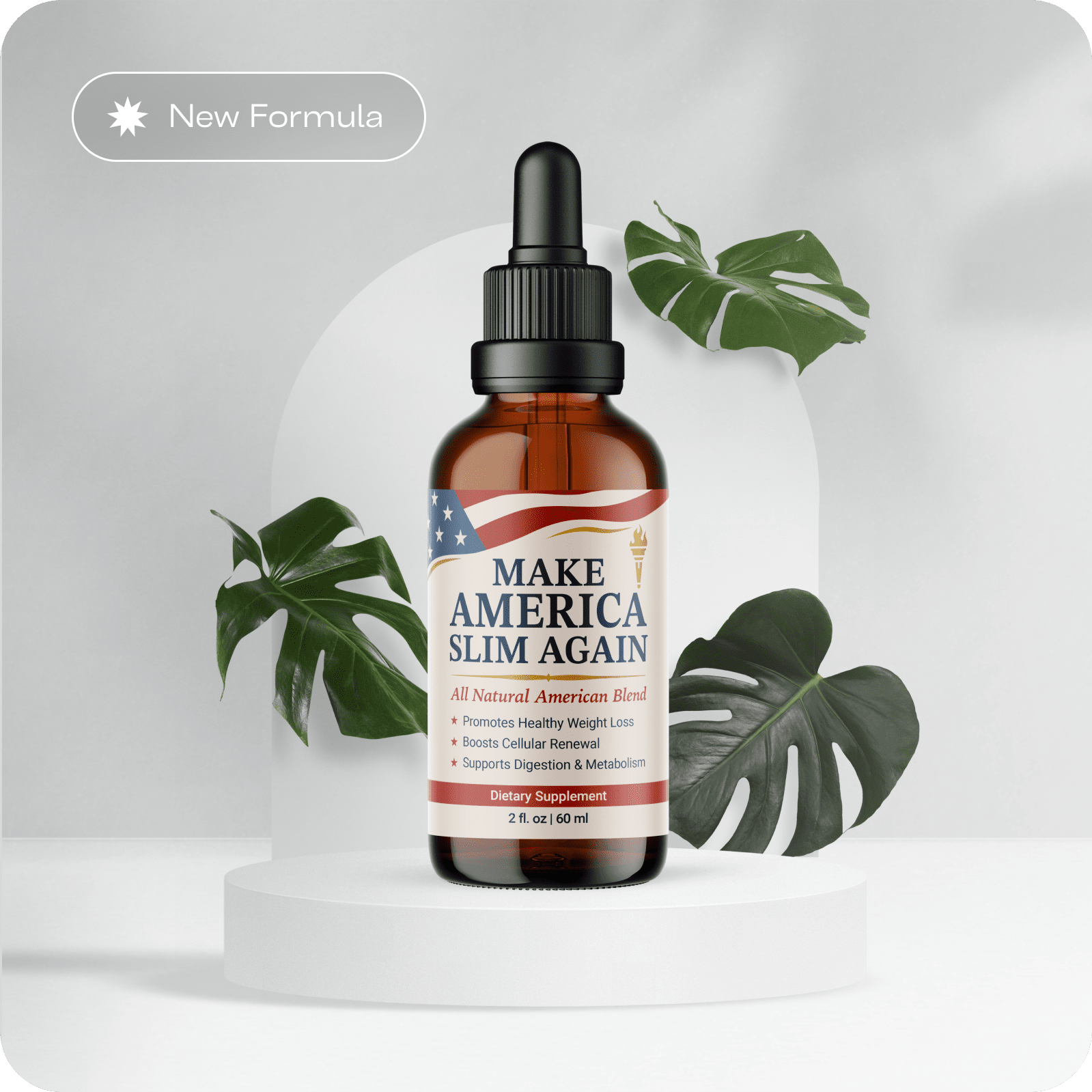 Make America Slim Again™ Natural Honey-Based Weight Support Supplement